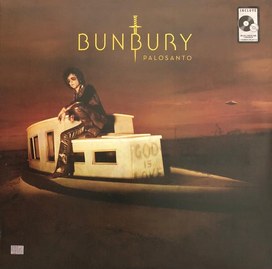 Enrique Bunbury Palosanto 2 Lp Vinyl + 2 Cd