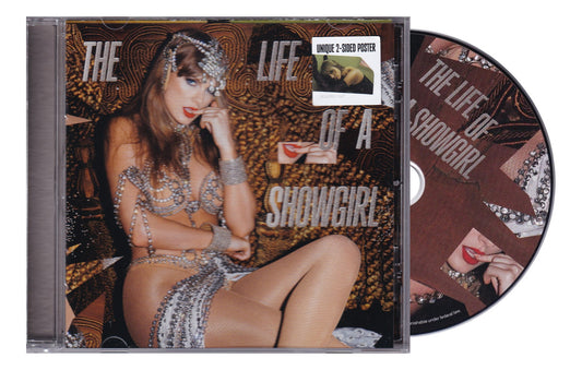 Taylor Swift The Life Of A Showgirl Its Beautiful Cd+ Poster