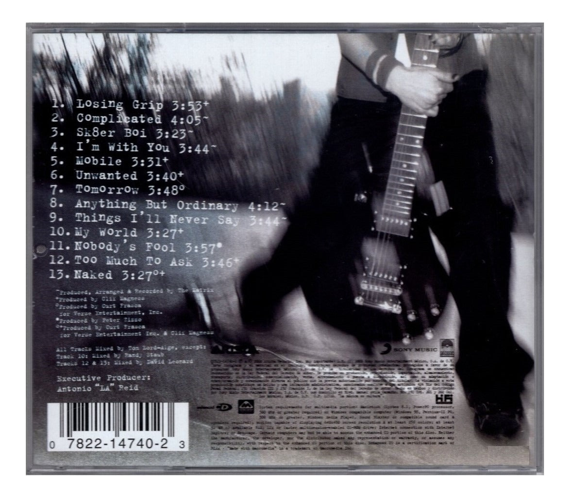 Let Go Avril Lavigne Disco Cd