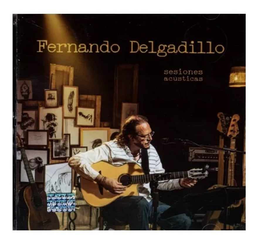 Fernando Delgadillo Sesiones Acusticas Cd + Dvd
