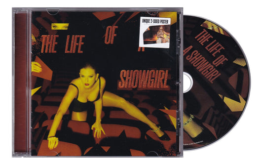 Taylor Swift The Life Of A Showgirl It's Scary Cd + Poster