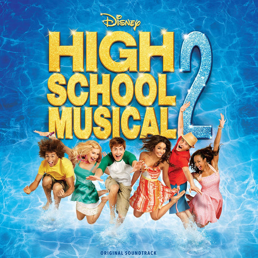 High School Musical 2 Soundtrack Blue Marbled Lp Vinyl