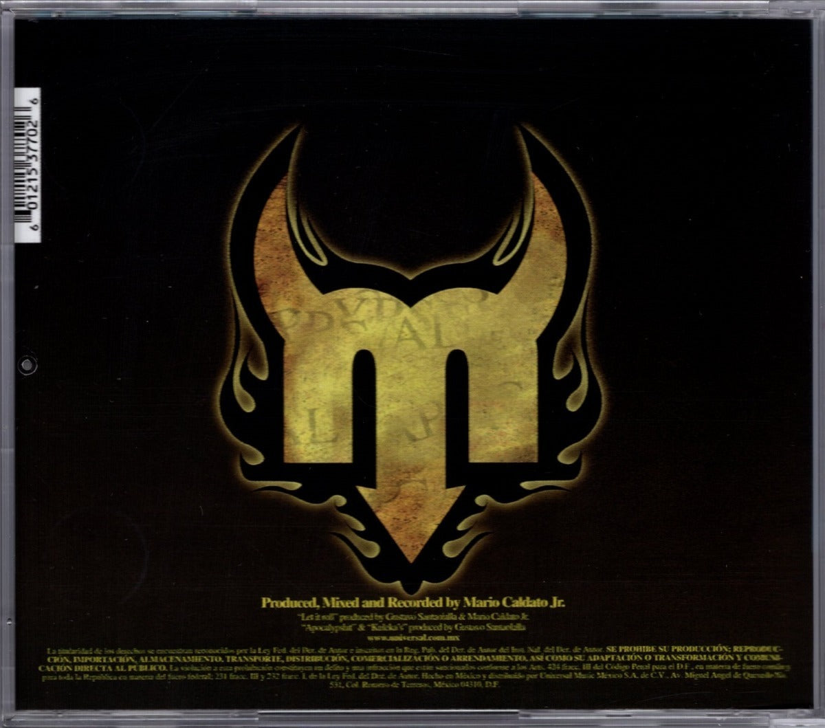 Molotov - Apocalypshit - Disco Cd (13 Canciones)