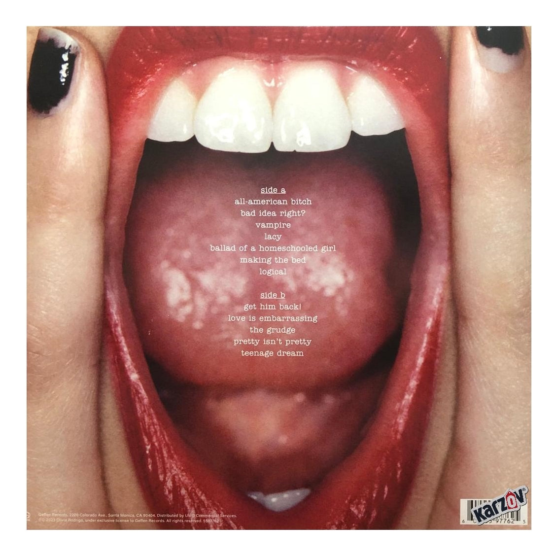 Olivia Rodrigo Guts Lp Vinyl