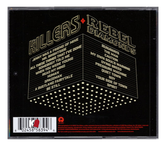 The Killers Rebel Diamonds Disco Cd