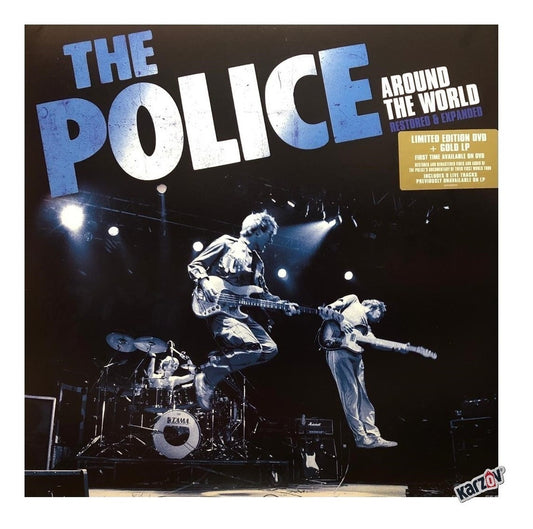 The Police Around World Restored & Expanded Dvd + Gold Vinyl