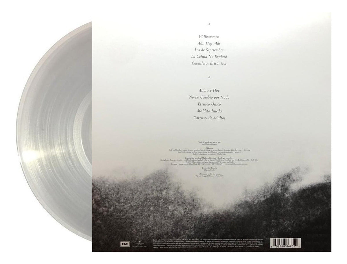 Jose Madero Alba Crystal Transparente Lp Vinyl