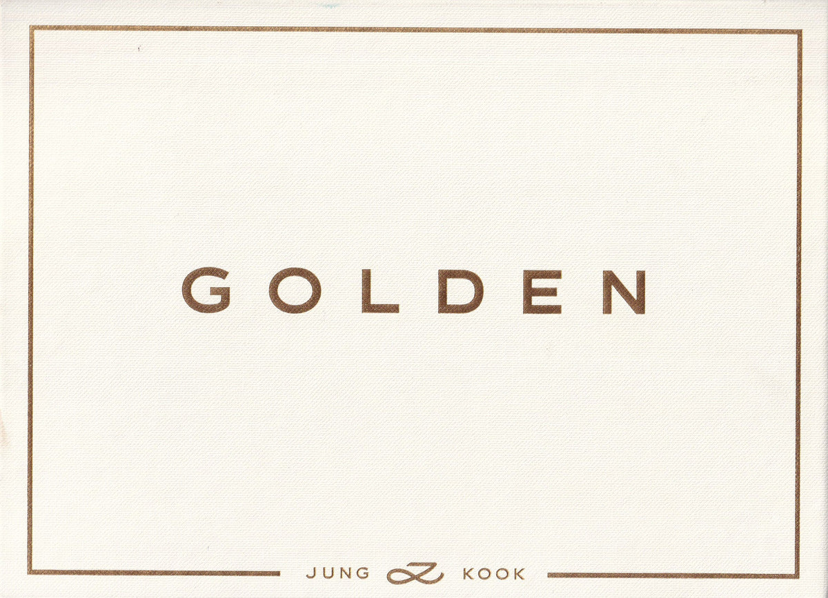 ** Jung Kook ( BTS ) Album Golden Original / Versión Solid (Blanco)
