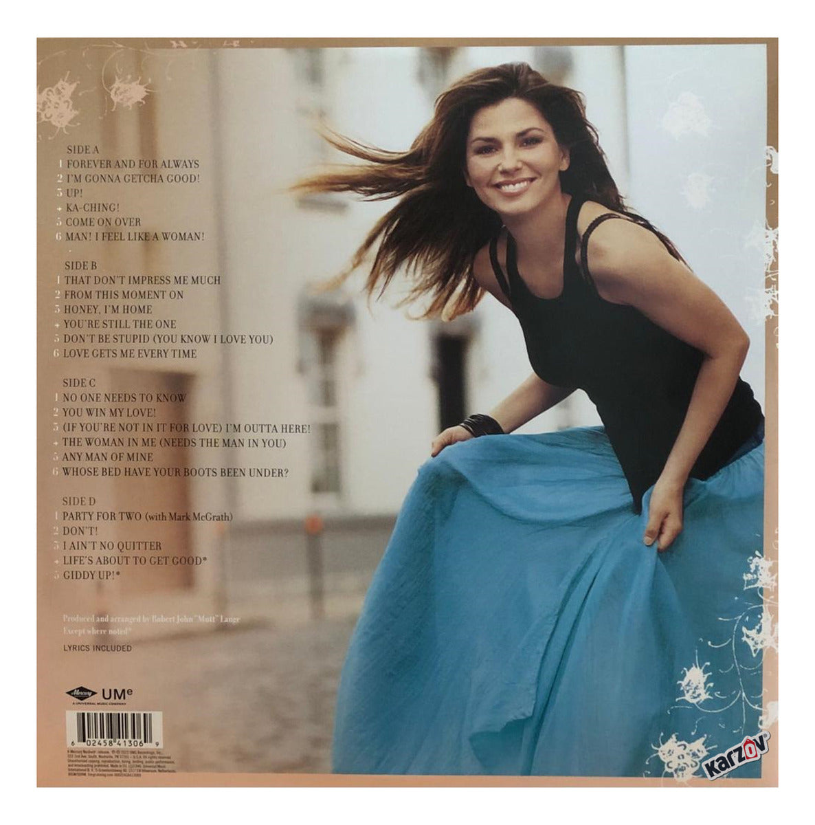 Shania Twain Greatest Hits 180g Black 2 Lp Vinyl