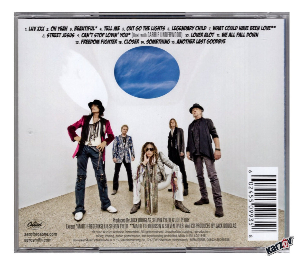 Aerosmith Music From Another Dimension! Importado Disco Cd