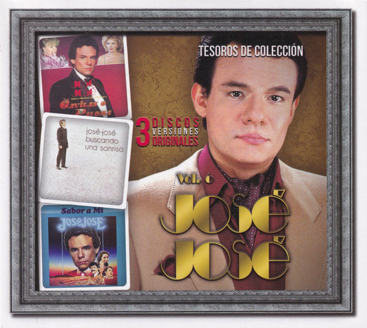 Jose Jose Tesoros De Coleccion Vol 6 / 3 Discos Cd