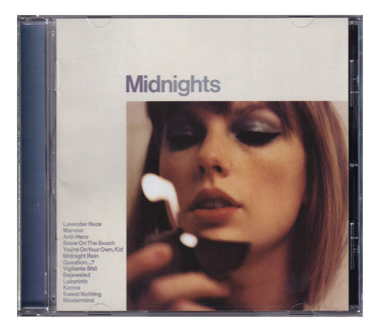 Taylor Swift Midnights Moonstone Blue Edition Disco Cd