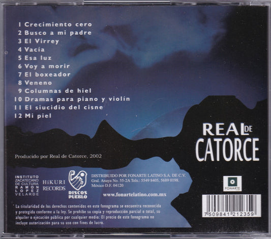 Real De Catorce Voy A Morir Disco Cd