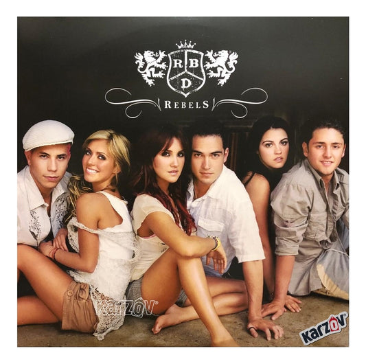 Rbd Rebelde Rebels Azul Blue 2 Lp Vinyl