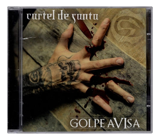 Cartel De Santa Golpe Avisa Disco Cd