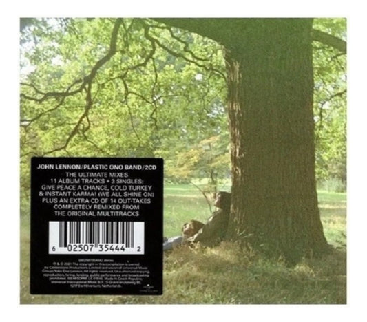 John Lennon Plastic Ono Band Deluxe 2 Discos Cd + Poster