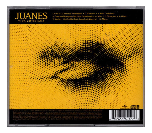 Juanes Vida Cotidiana Disco Cd