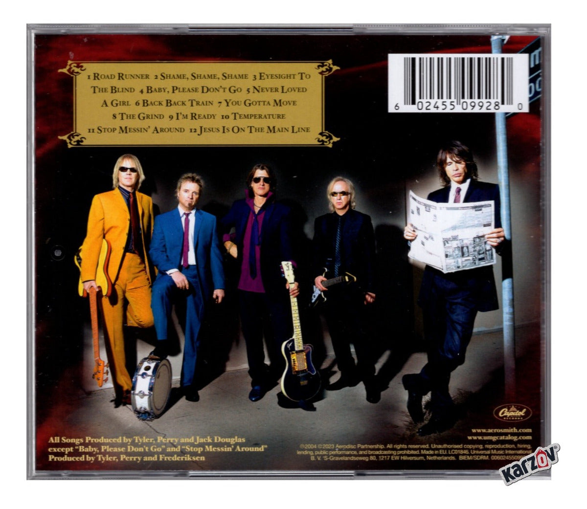 Aerosmith Honkin On Bobo Importado Disco Cd