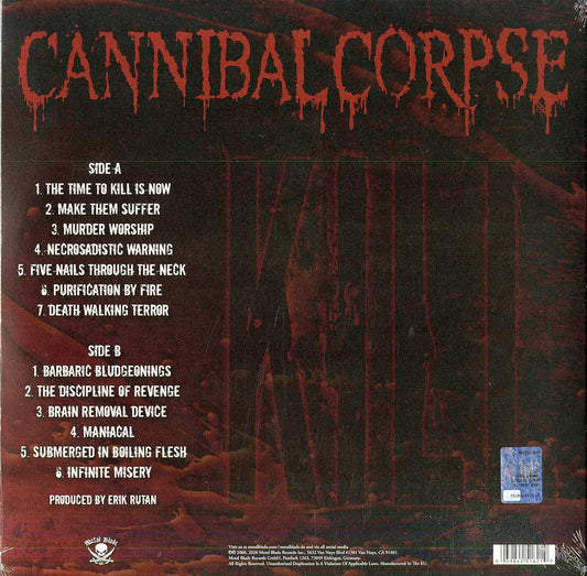 Cannibal Corpse Kill Lp Vinyl