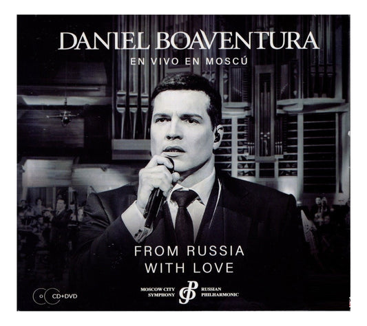 Daniel Boaventura From Russia With Love Disco Cd + Dvd
