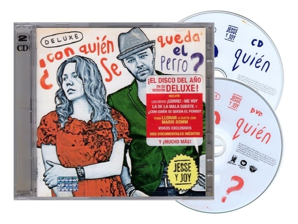 Jesse & Joy ¿Con Quien Se Queda El Perro? / Deluxe Disco Cd + Dvd