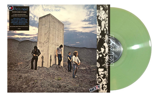 The Who Who's Next Remastered Coke Bottle Clear Lp Vinyl