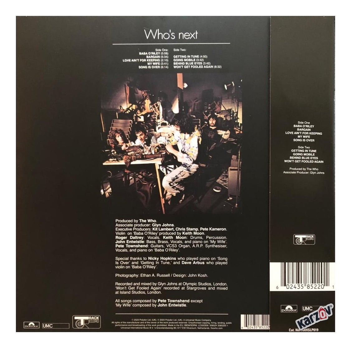The Who Who's Next Lp Vinyl