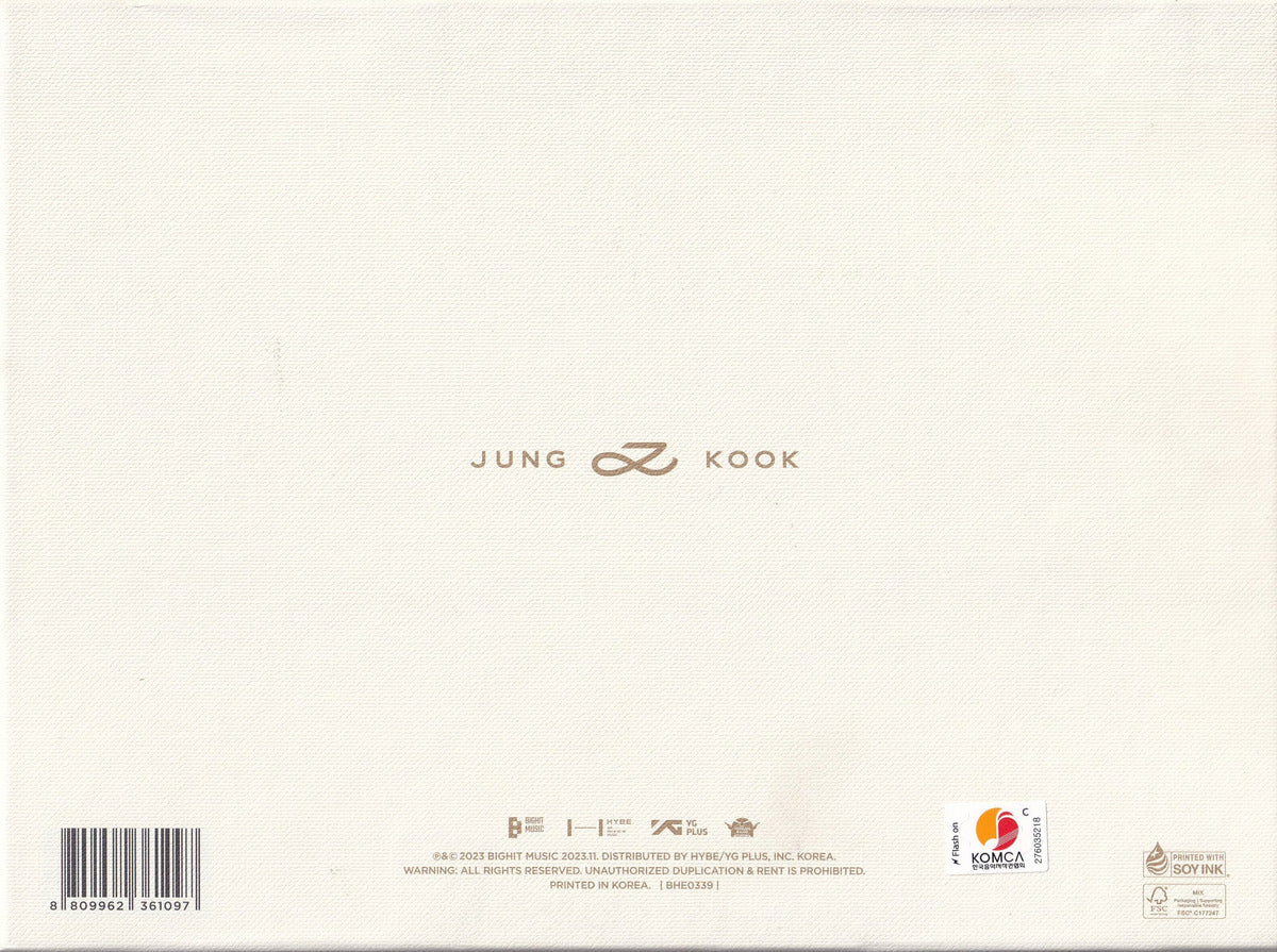 ** Jung Kook ( BTS ) Album Golden Original / Versión Solid (Blanco)