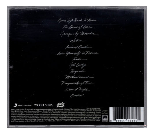 Daft Punk Random Access Memories Disco Cd