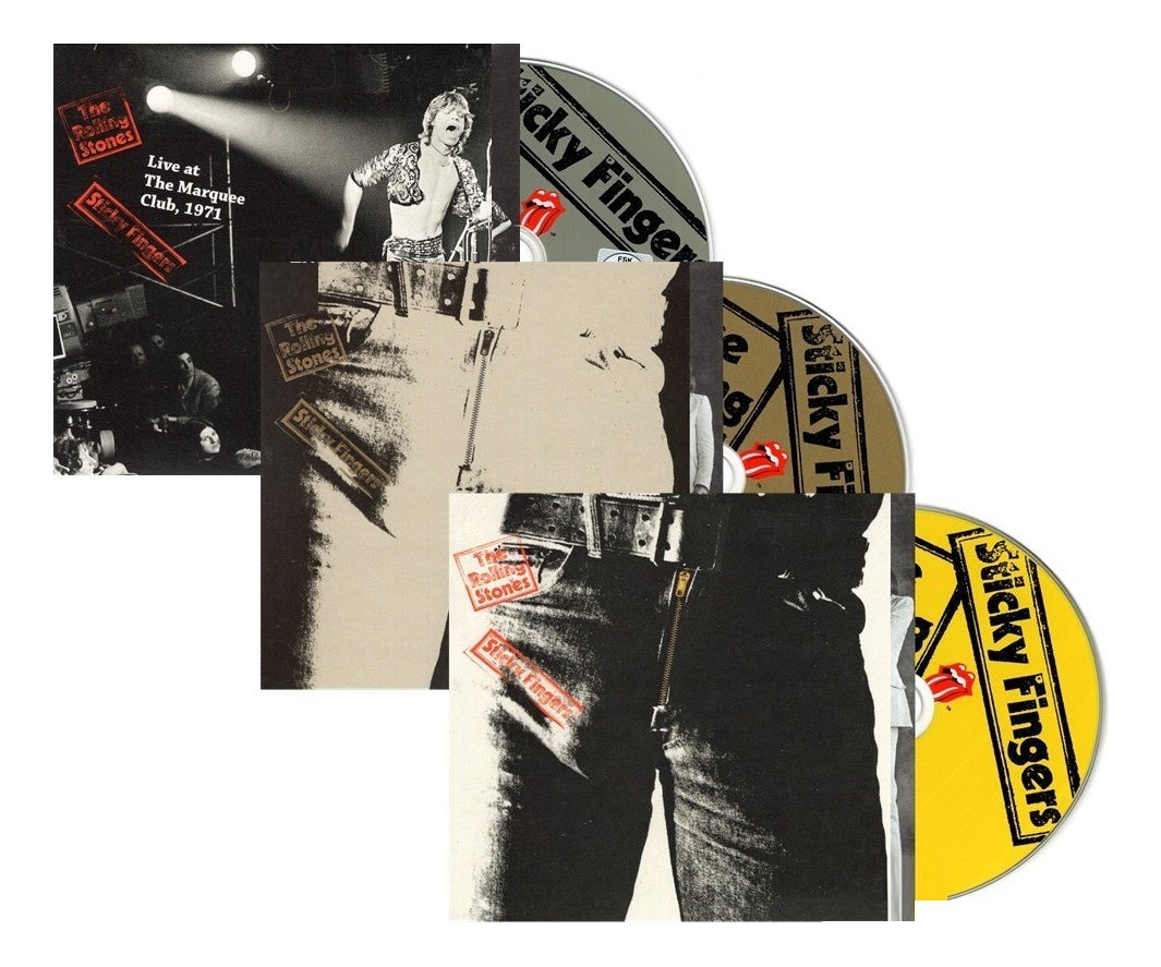 The Rolling Stones Sticky Fingers Deluxe Box 2 Cd + Dvd