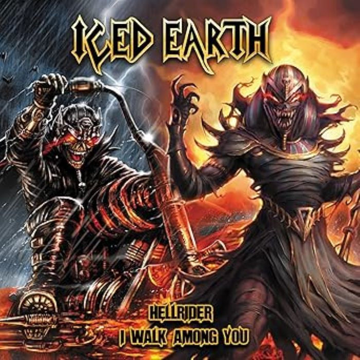 Iced Earth Hellrider I Walk Among You Disco Cd