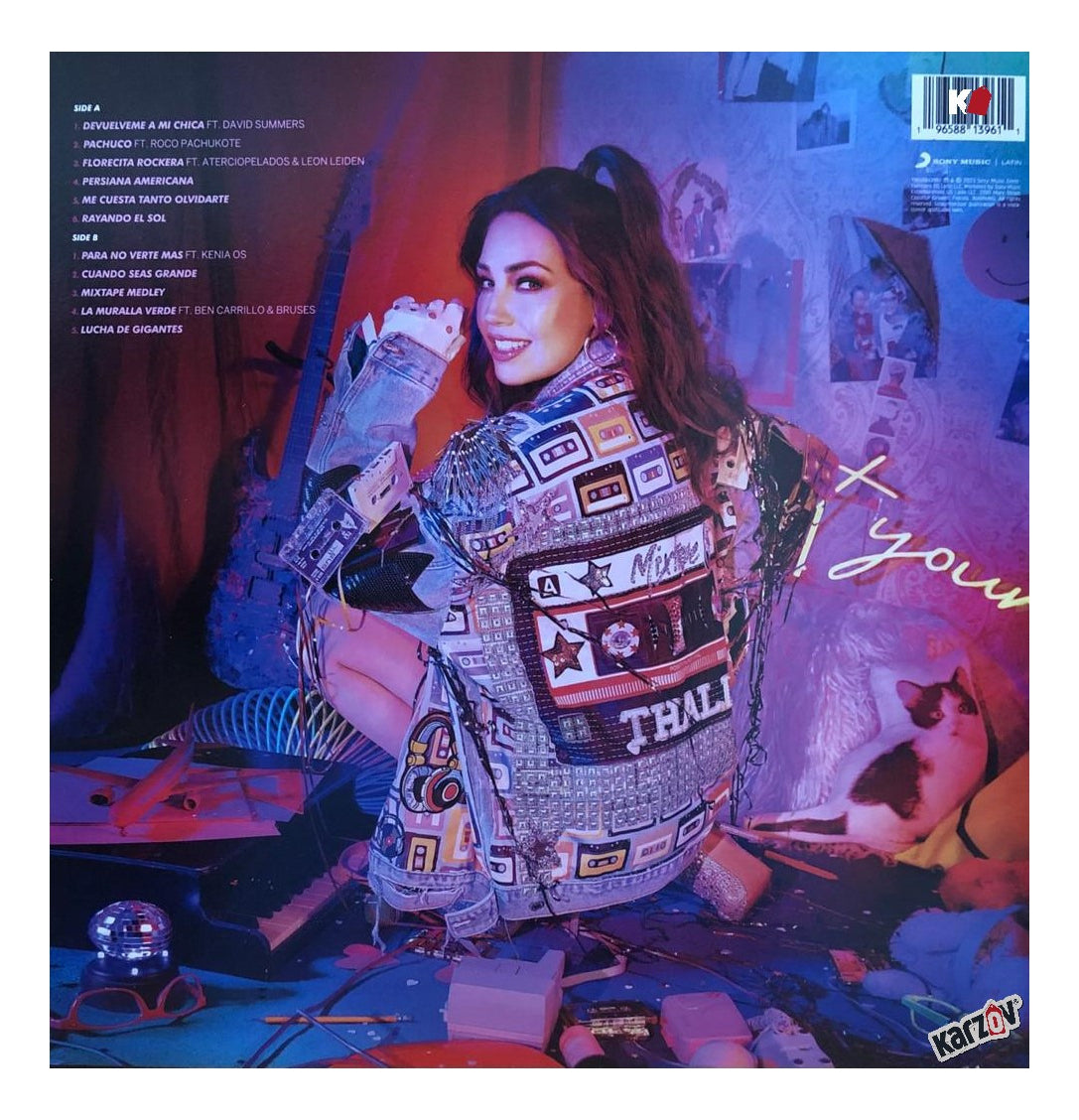 Thalia Mixtape El Soundtrack De Mi Vida Pink Rosa Lp Vinyl