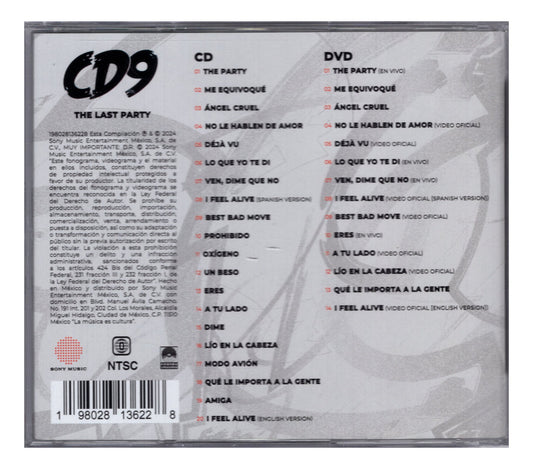 Cd9 The Last Party Disco Cd