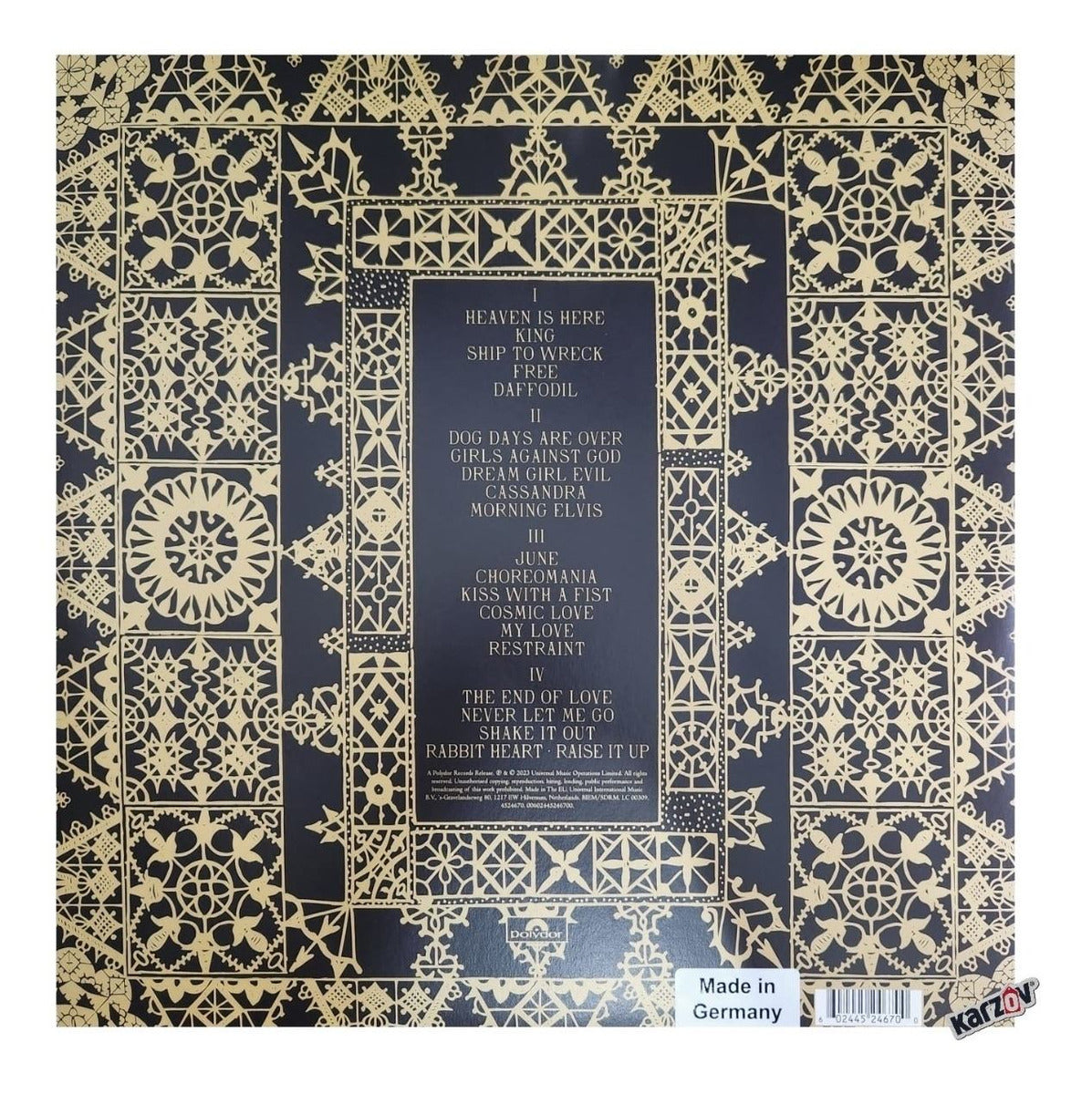 Florence And The Machine Dance Fever Live Madison 2 Lp Vinyl