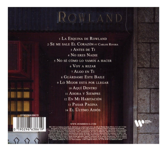 Hombres G La Esquina De Rowland Disco Cd