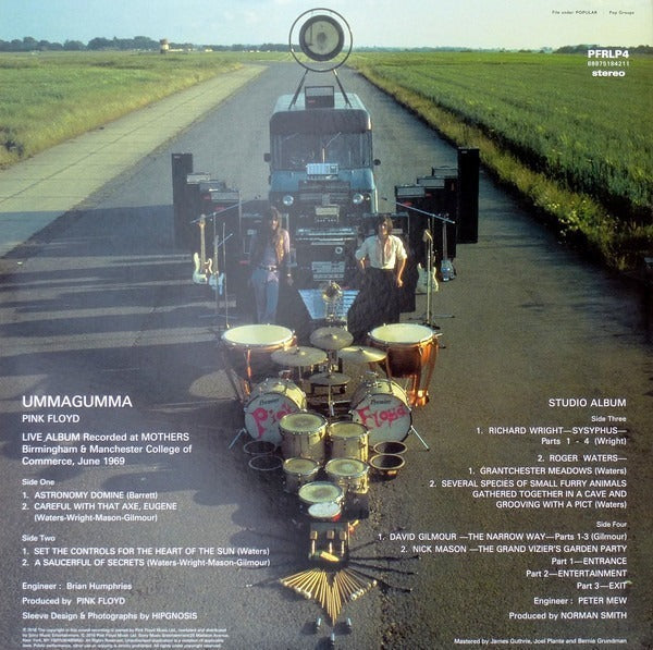 Pink Floyd Ummagumma / Remastered 2 Lp Vinyl