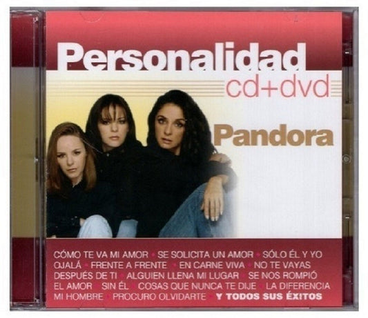 Pandora Personalidad 2 Discos Cd + Dvd