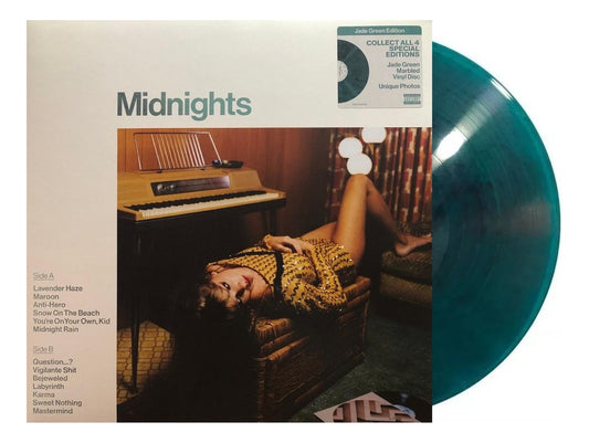 Taylor Swift Midnights Lp Vinyl / Jade Green Edition