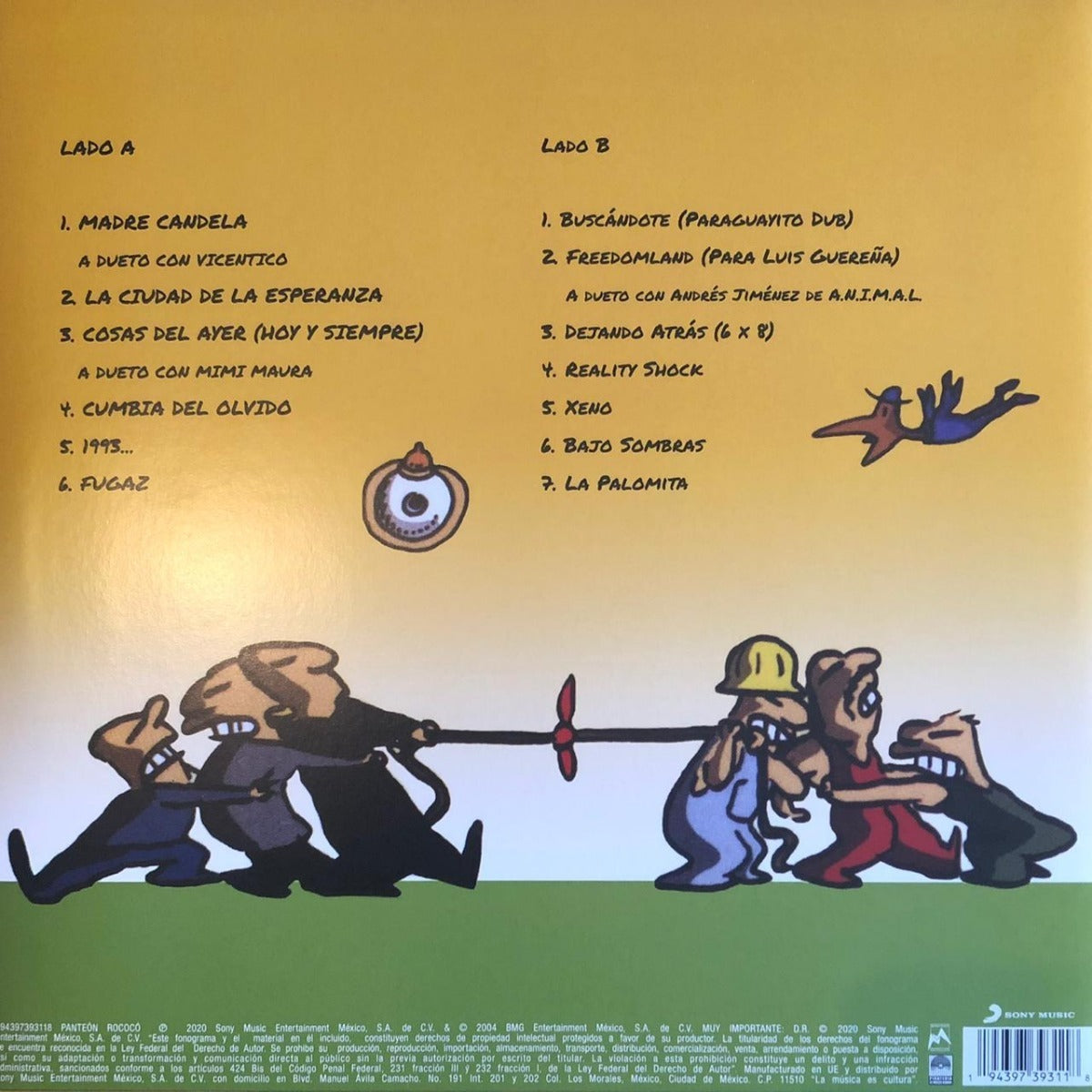 Panteon Rococo Tres Veces Tres Lp Vinyl