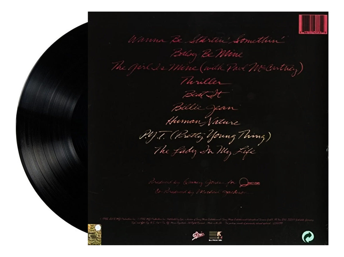Michael Jackson Thriller Lp Vinyl
