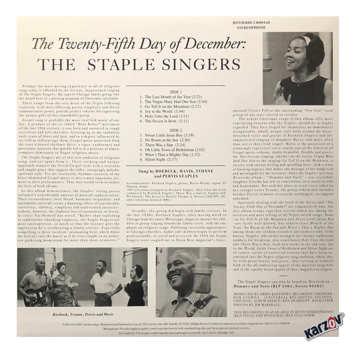 The Staple Singers The Twenty Fifth Day December Lp Vinyl