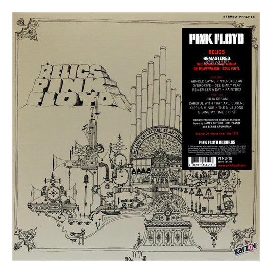 Pink Floyd Relics 2018 Remastered 180g Importado Lp Vinyl