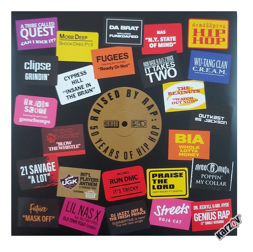 Raised By Rap : 50 Years Of Hip Hop / 2 Lp Vinyl