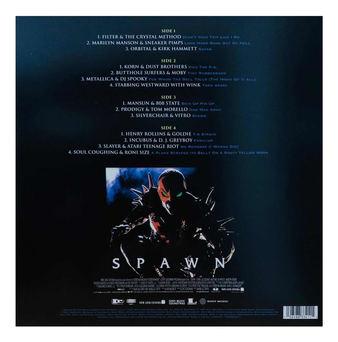 Spawn The Album Soundtrack Rsd 2024 Splatter Red 2 Lp Vinyl