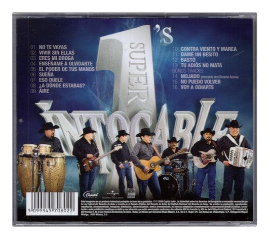 Intocable Super # 01 Uno Disco Cd