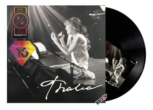 Thalia Primera Fila 10 Años Vinyl Lp + Dvd