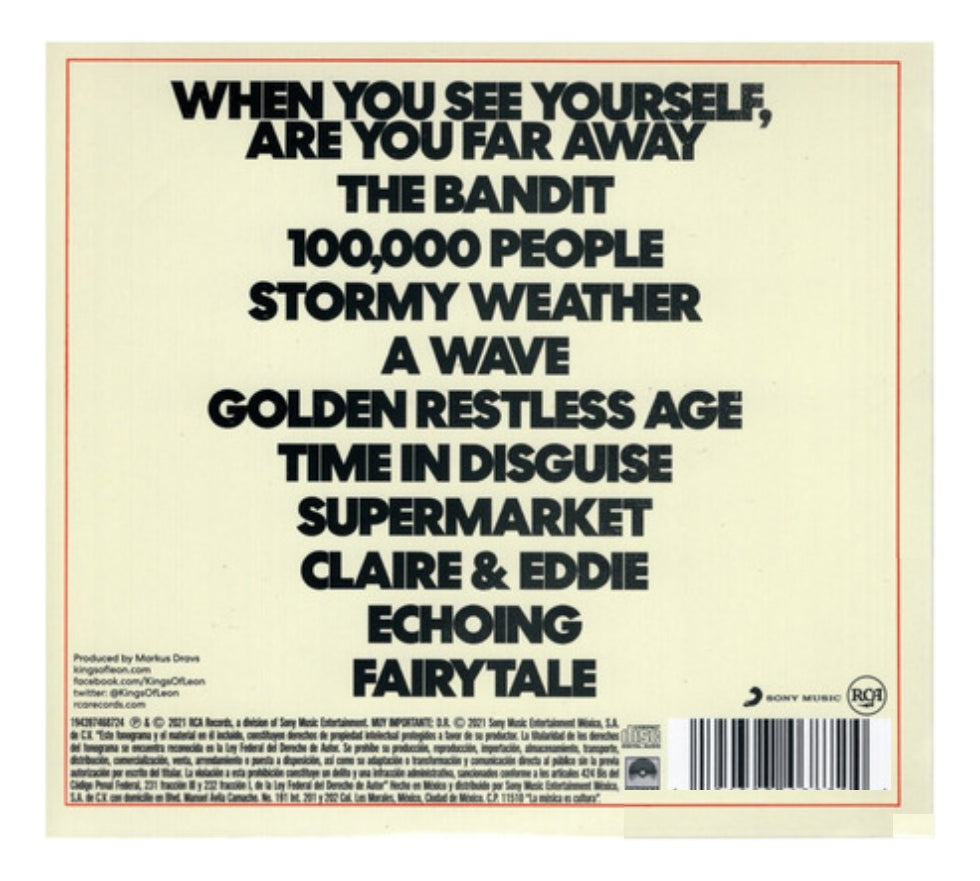 Kings Of Leon When You See Yourself Disco Cd