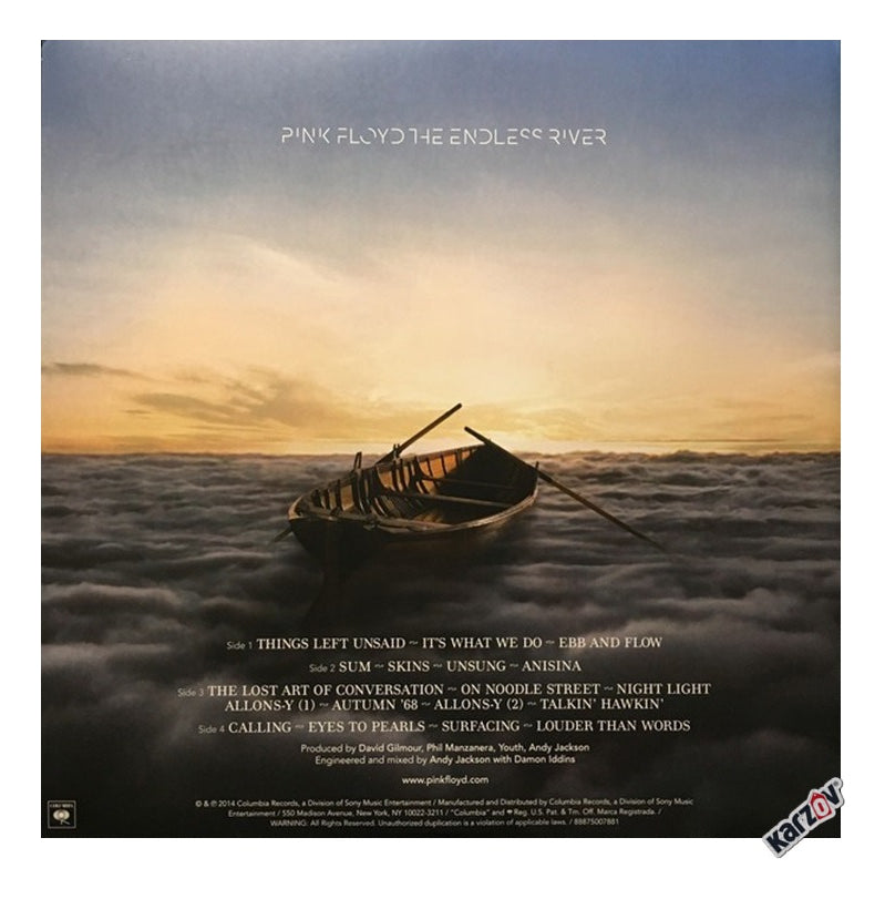 Pink Floyd The Endless River 2 Lp Vinyl