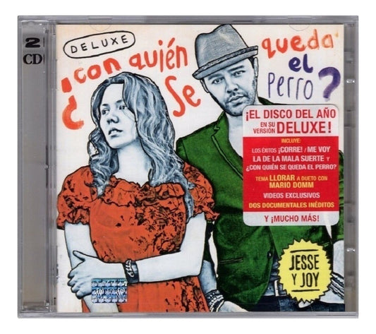 Jesse & Joy ¿Con Quien Se Queda El Perro? / Deluxe Disco Cd + Dvd