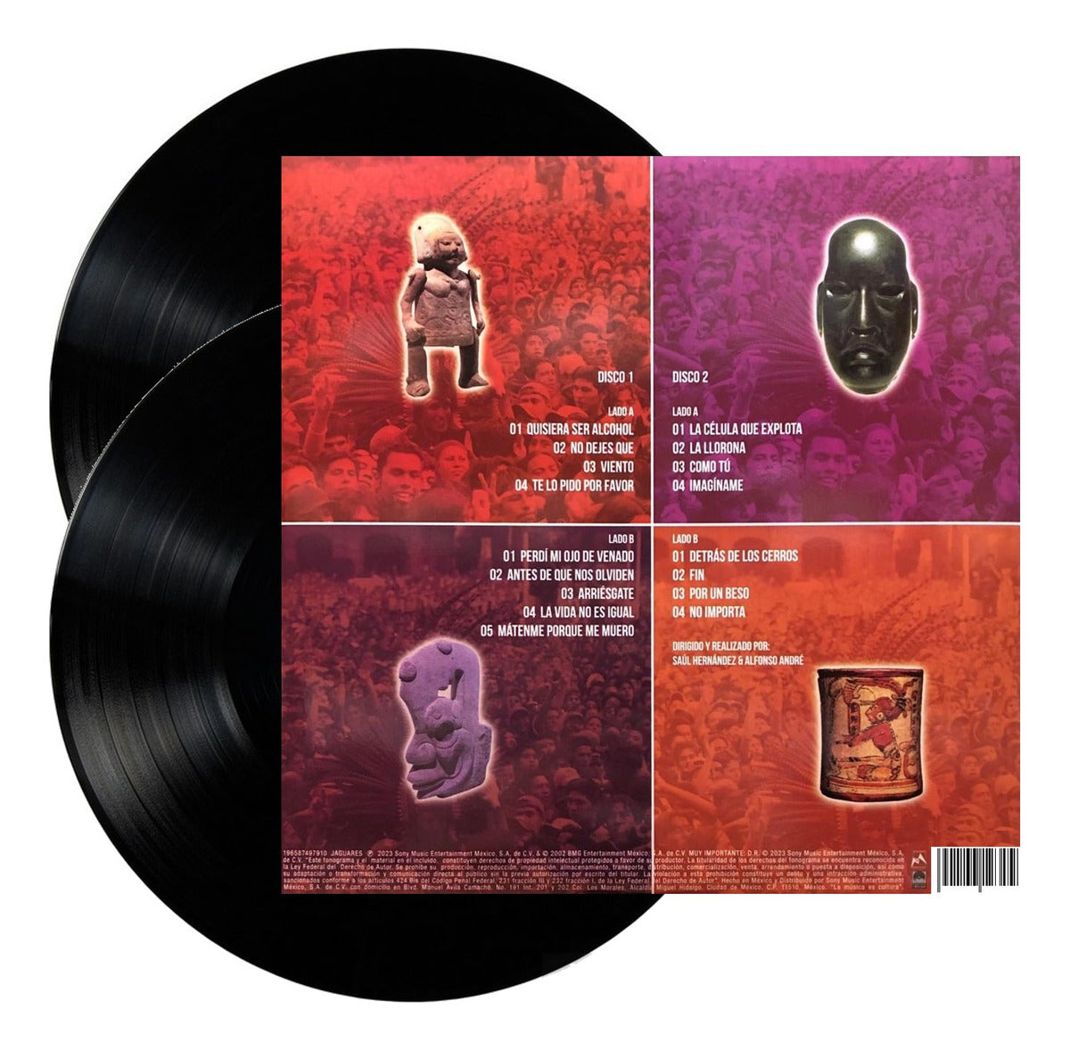 Jaguares El Primer Instinto Pink & Orange 2 Lp Vinyl